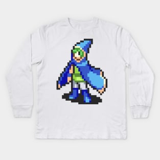 Mage Fighting Sprite Kids Long Sleeve T-Shirt